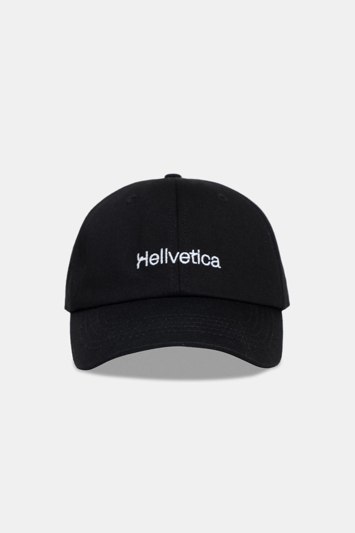 amateur Hellvetica Hat Black / samepaper