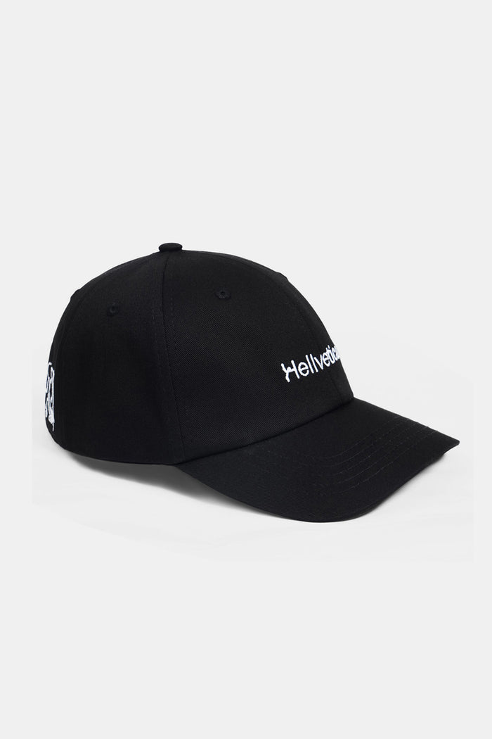 amateur Hellvetica Hat Black / samepaper