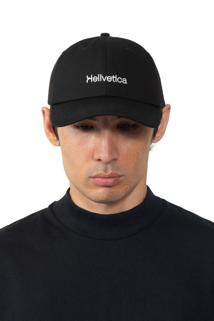 amateur Hellvetica Hat Black / samepaper
