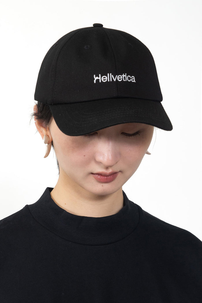 amateur Hellvetica Hat Black / samepaper