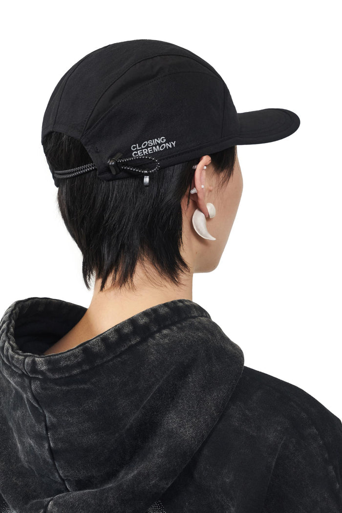 amateur knee hat black / samepaper