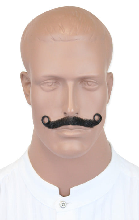Ambassador Style Mustache - Black