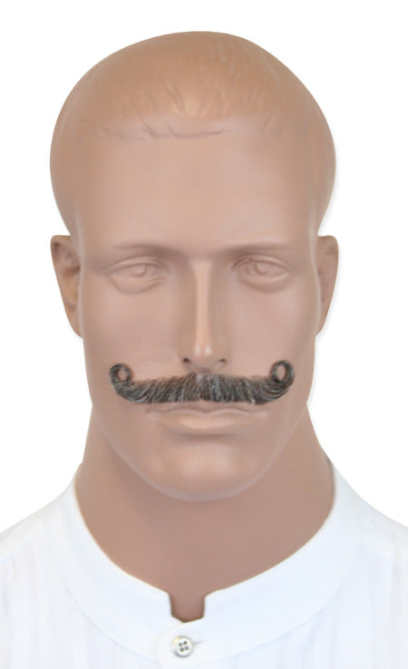 Ambassador Mustache - Gray