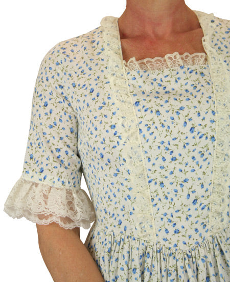 Amelia Dress - Blue Floret