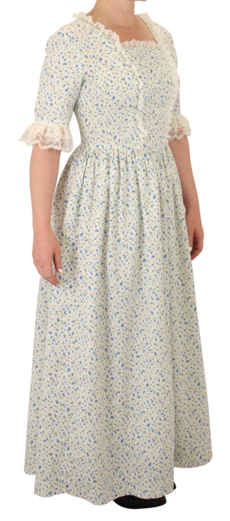Amelia Dress - Blue Floret