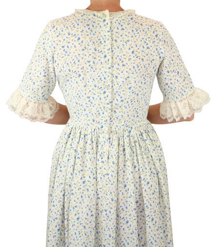 Amelia Dress - Blue Floret