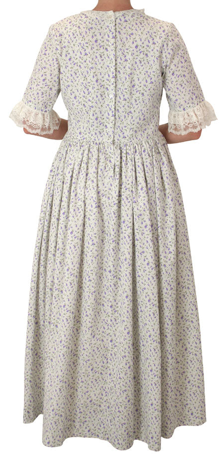 Amelia Dress - Purple Floret