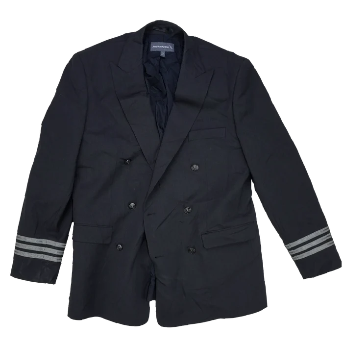 American Airlines First Officer Uniform Jacket - 40R, Medium - Army & Outdoors - Dress Jackets