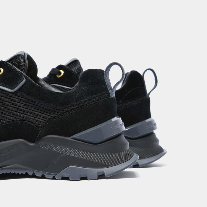 Android Homme - Leo Carrillo Trainers in Black Suede - Nigel Clare