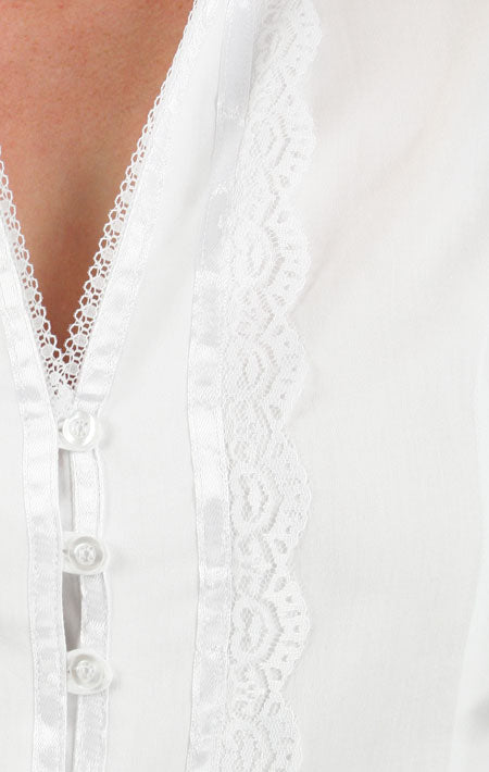 Angelica Blouse - White