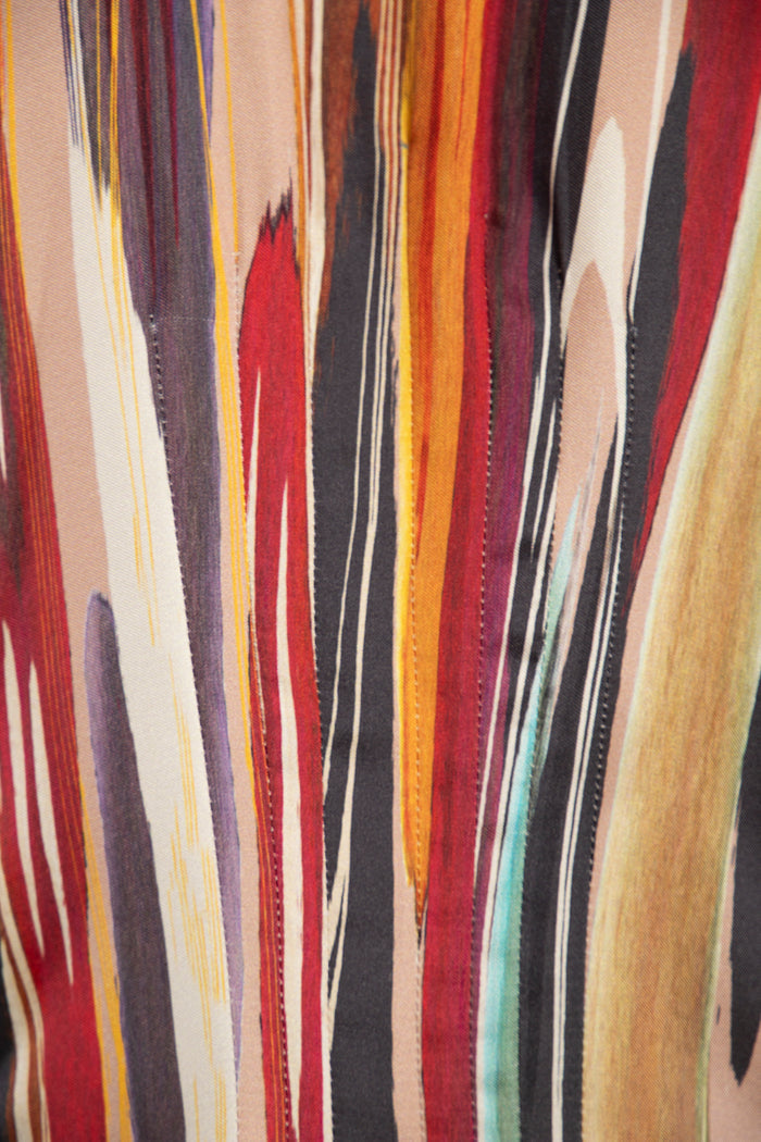 Angie Silk Multicolor Dress