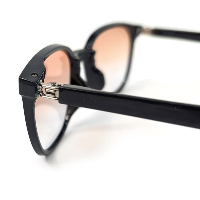 Astrae - Shiney Foldable Sunglasses (with Case & Cleaner) - Brown
