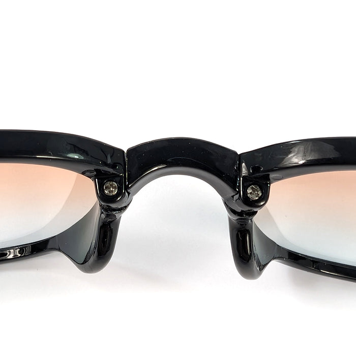 Astrae - Shiney Foldable Sunglasses (with Case & Cleaner) - Brown