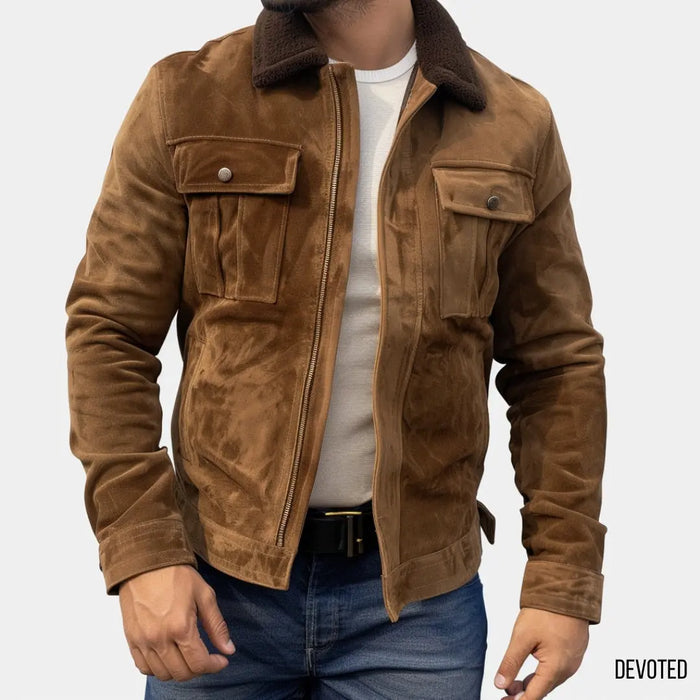 Austin Jacket Nappa Suede