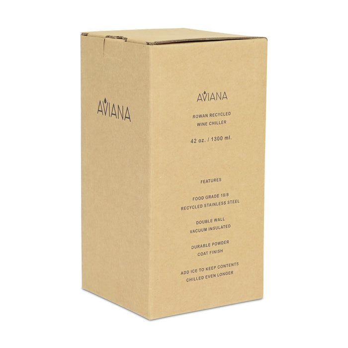 Aviana™ Rowan Recycled Stainless Steel Wine Chiller