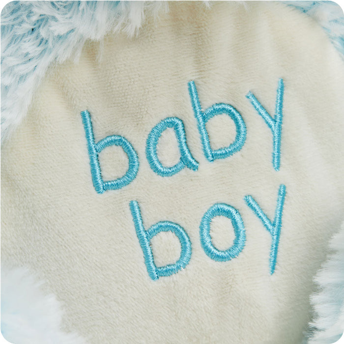 Soft Warm Weighted Baby Boy Bear Plush Warmies