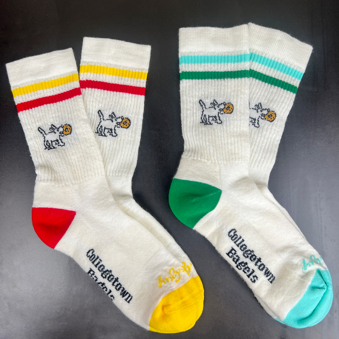 Bagel Dog Socks