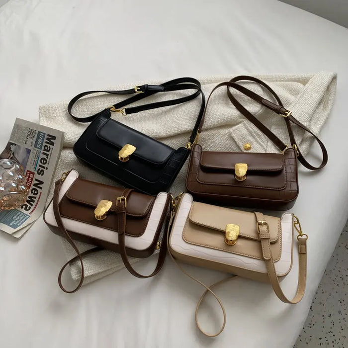 Baguette Flap Sling Bags fashionnsio