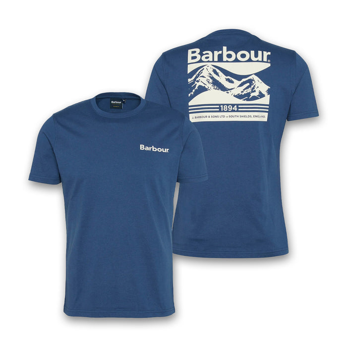 Barbour - Camber Graphic T-Shirt in Oceana - Nigel Clare