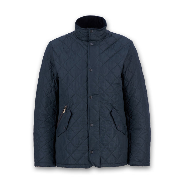 Barbour - Chelsea Sportsquilt Quilted Jacket in Navy - Nigel Clare