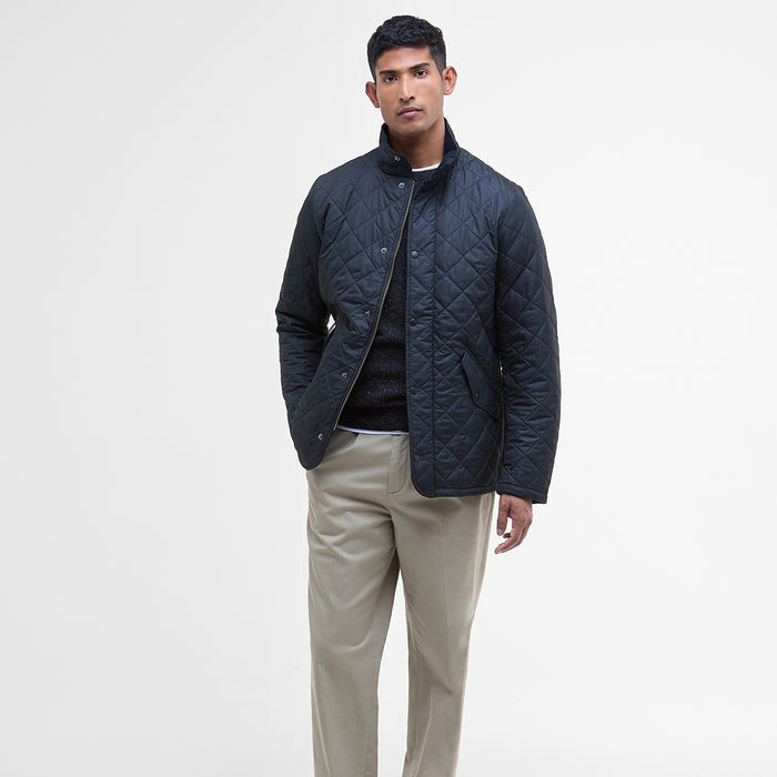 Barbour - Chelsea Sportsquilt Quilted Jacket in Navy - Nigel Clare