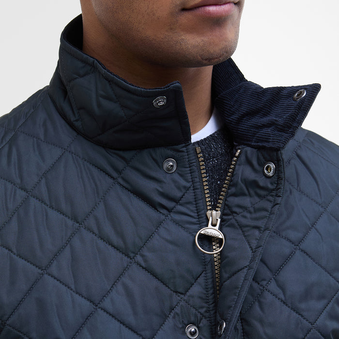 Barbour - Chelsea Sportsquilt Quilted Jacket in Navy - Nigel Clare