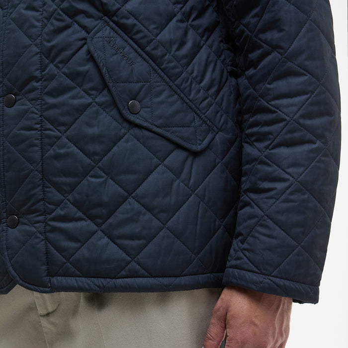 Barbour - Chelsea Sportsquilt Quilted Jacket in Navy - Nigel Clare