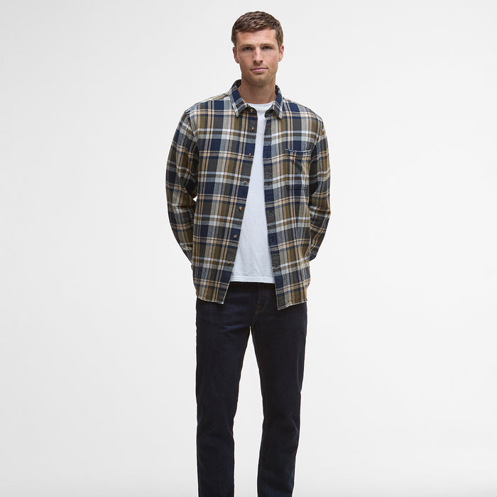 Barbour - Chopford Relaxed Shirt in Navy - Nigel Clare