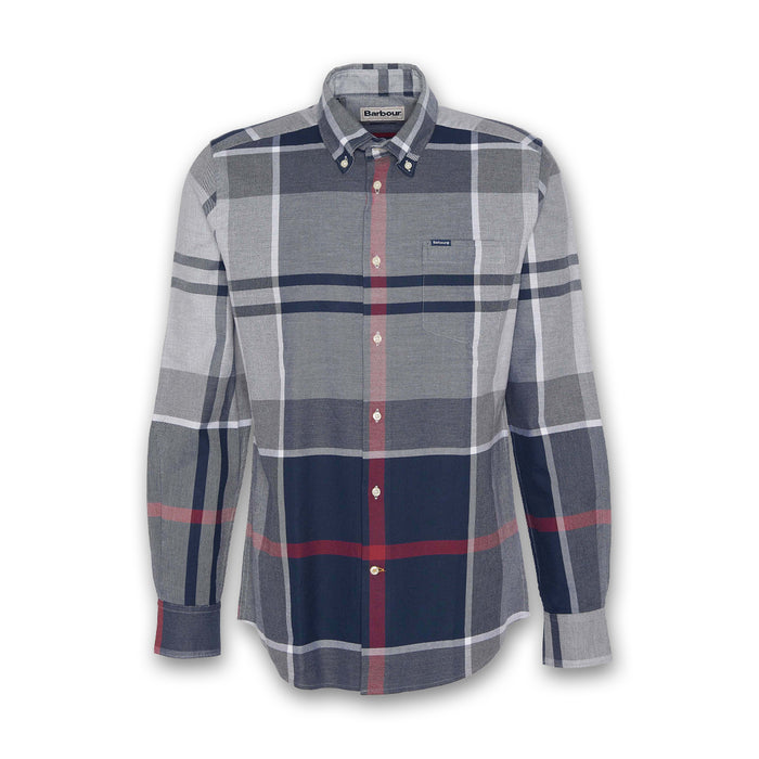 Barbour - Dunoon Tailored Shirt in Blue Granite - Nigel Clare