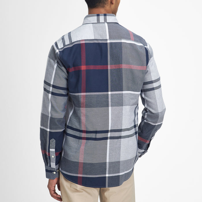 Barbour - Dunoon Tailored Shirt in Blue Granite - Nigel Clare
