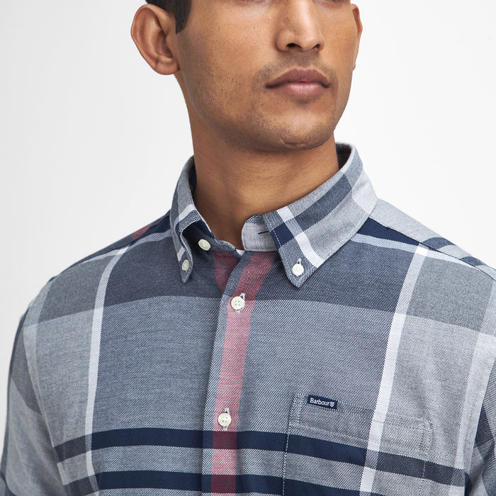 Barbour - Dunoon Tailored Shirt in Blue Granite - Nigel Clare