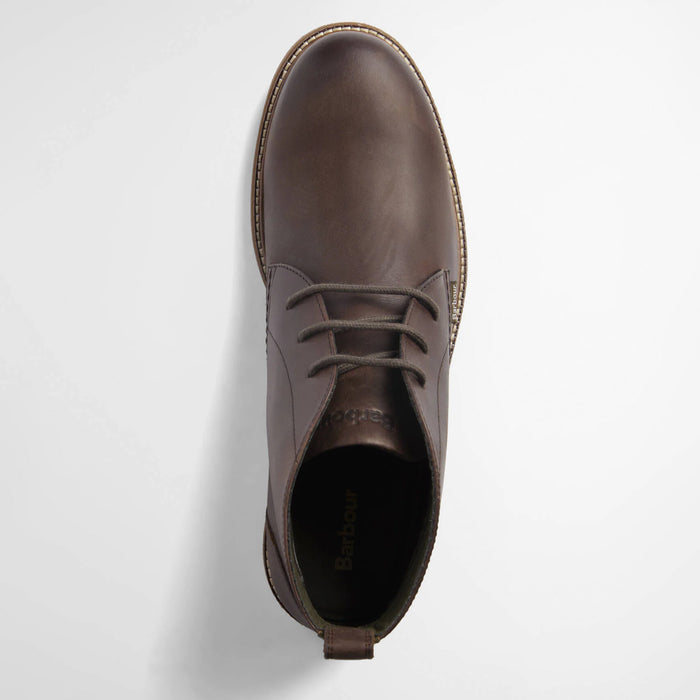 Barbour - Kirkstone Desert Boot in Dark Brown - Nigel Clare
