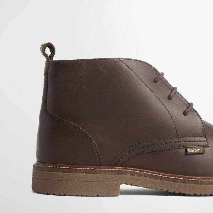 Barbour - Kirkstone Desert Boot in Dark Brown - Nigel Clare