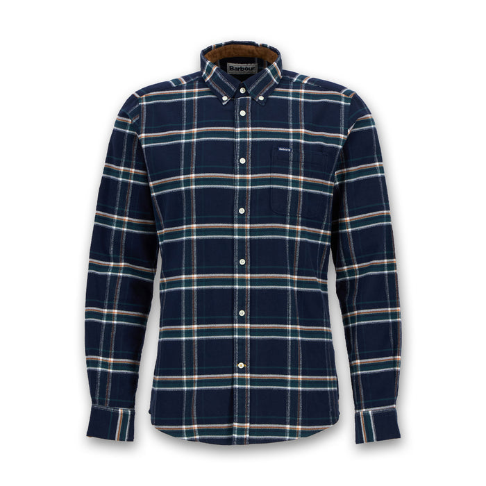 Barbour - Ronan Tailored Shirt in Inky Blue - Nigel Clare