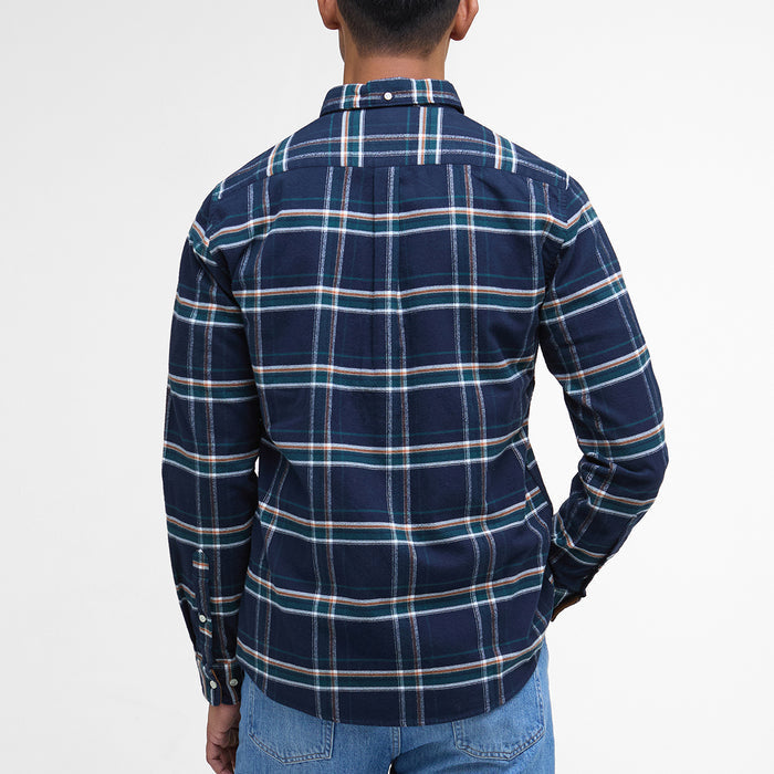 Barbour - Ronan Tailored Shirt in Inky Blue - Nigel Clare