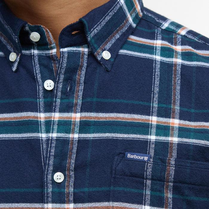Barbour - Ronan Tailored Shirt in Inky Blue - Nigel Clare