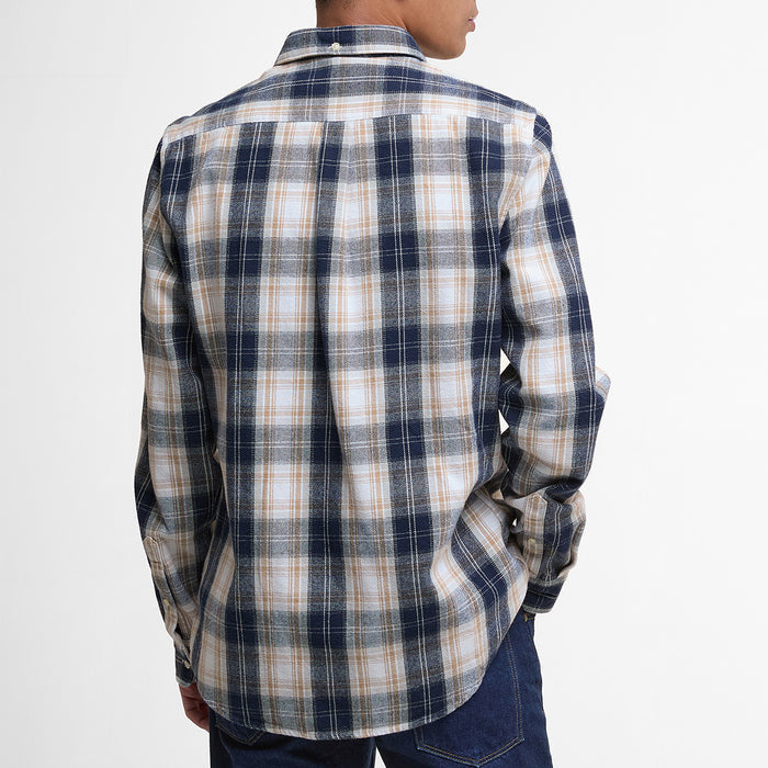 Barbour - Sillwith Tailored Shirt in Ecru - Nigel Clare