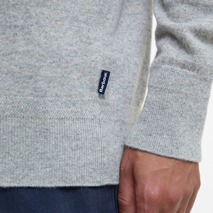Barbour - Waterbury Crew Neck Jumper in Mist - Nigel Clare