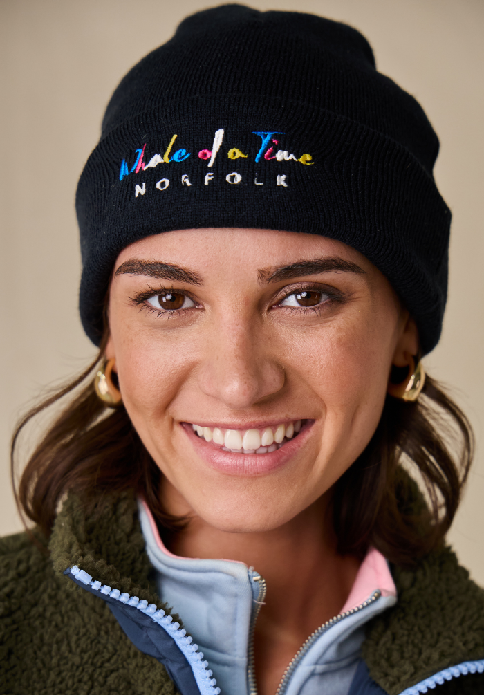Basics Women's Beanie - Navy - Whale Of A Time Clothing