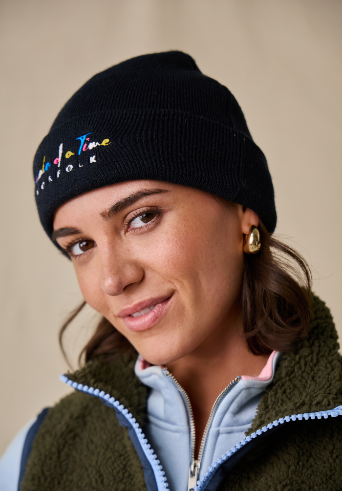 Basics Women's Beanie - Navy - Whale Of A Time Clothing