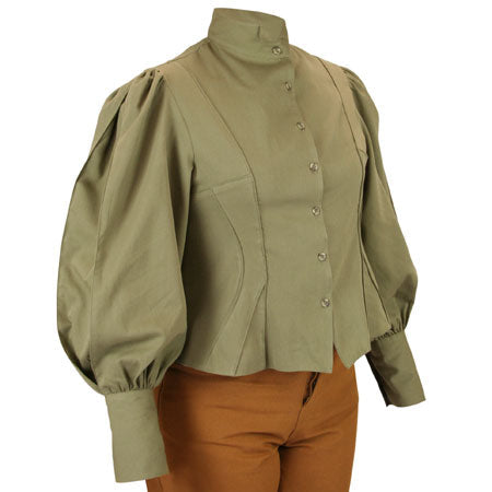Bella Blouse - British Khaki