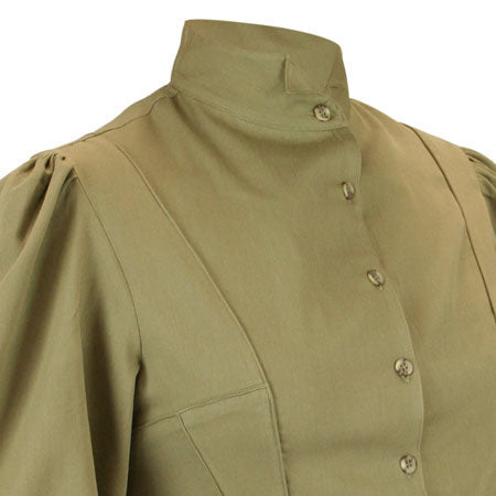 Bella Blouse - British Khaki