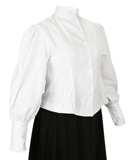 Bella Blouse - White Cotton