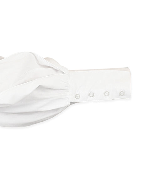 Bella Blouse - White Cotton