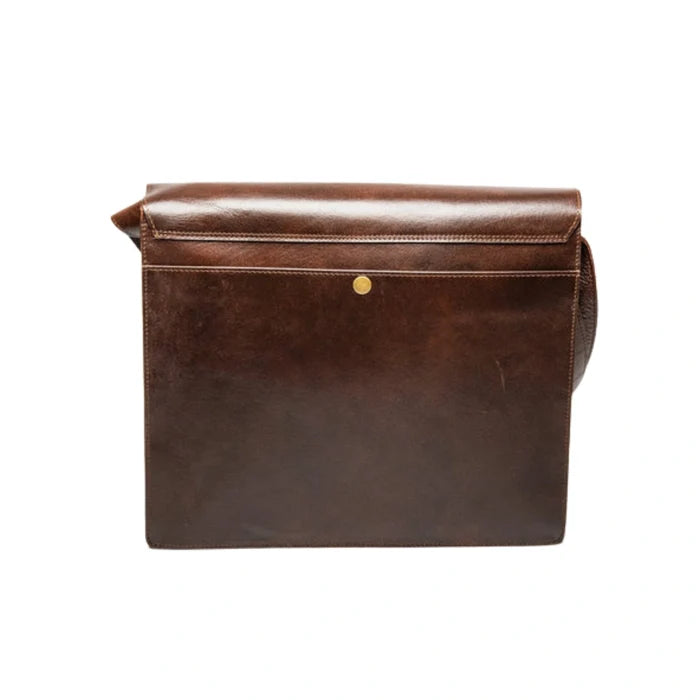 Belmont Messenger 2.0 – Vegetable-Tanned Full-Grain Leather