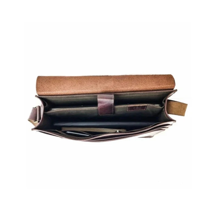 Belmont Messenger 2.0 – Vegetable-Tanned Full-Grain Leather