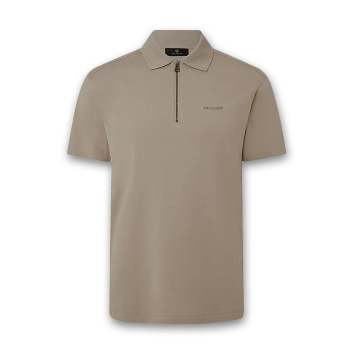 Belstaff - Alloy Polo in Dark Sand - Nigel Clare