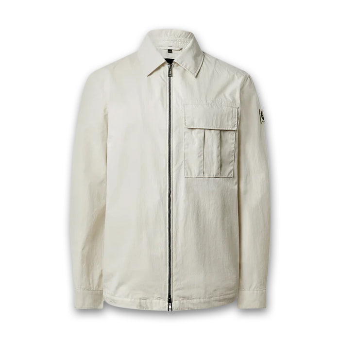 Belstaff - Cargo Overshirt in Silver Birch - Nigel Clare
