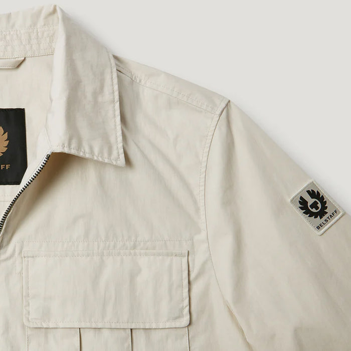 Belstaff - Cargo Overshirt in Silver Birch - Nigel Clare