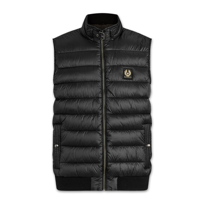 Belstaff - Circuit Down Gilet in Black - Nigel Clare